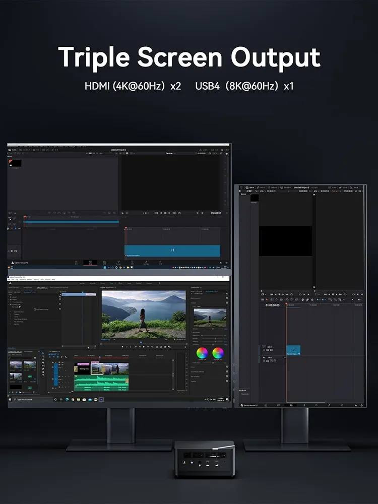 كمبيوتر صغير MINISFORUM UM690S، معالج AMD Ryzen 9 6900HX (ثماني النواة/ستة عشر خيطًا، بتردد يصل إلى 4.9 جيجاهرتز)، نظام تشغيل Windows 11 ، ذاكرة وصول عشوائي 32 جيجابايت DDR5، قرص صلب SSD بسعة 1 تيرابايت جيل رابع كنگستون ، منفذي HDMI (4K)، منفذ USB 4 (8K)، بطاقة رسومات Radeon 680M، منفذ LAN بسرعة 2.5 جيجابت، مروحتان، تصميم صغير الحجم
السعر قفل ٥٥٠ بسعر الرامات والهارد تقريبا القطعة اوبن بوكس نظافة 100%


**إذا كنت صاحب هذا الإعلان وتريد حذفه لأي سبب، رجاءا أرسل رسالة إلى الدعم الفني**