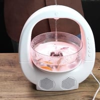 حوض سمك • سماعة • اضاءة RGB