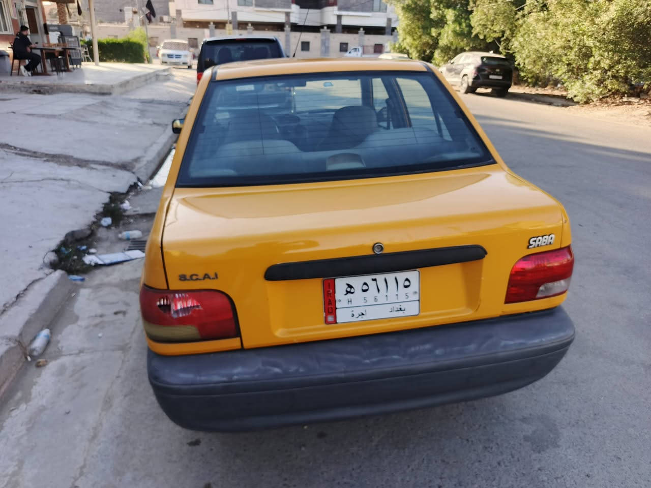 سابيه البيع ٢٠١٨ رقم بغداد بيه ضربه بسيطه بجاملغ الخلفي ومعمره السعر ٣٢ وبيه مجال بسيط رقم التليفون ***********
