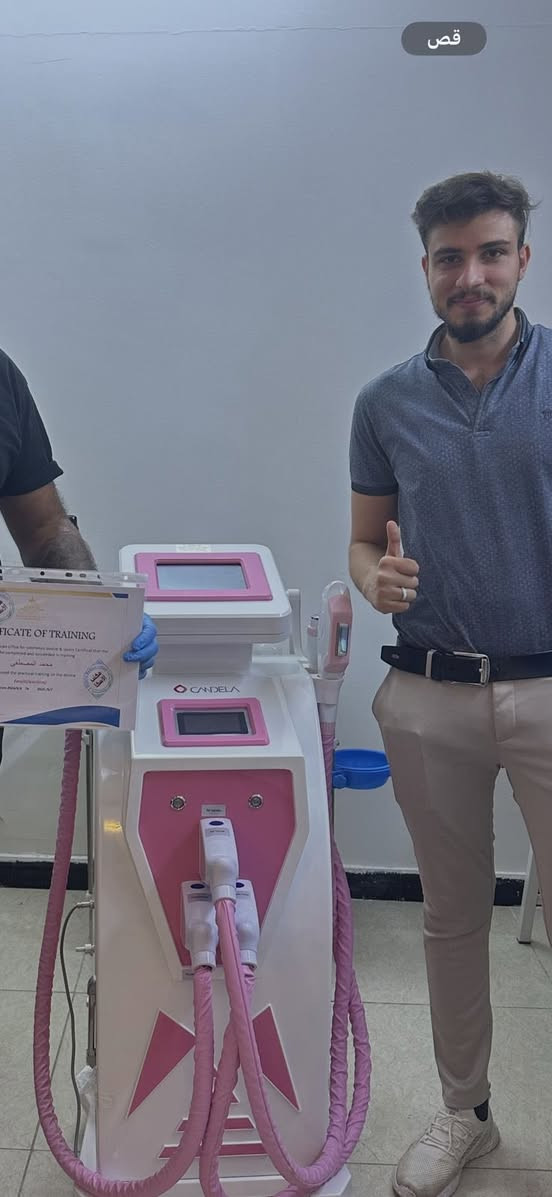 متاح جهاز كانديلا برو
جهاز كانيدلا برو ليزر بارد ثلجي يحتوي على هاند أزالة شعر نظامين بالاضافه يفتح المنطقة بكل جلسة ازاله شعر ، معالجة التصبغات كلف ونمش وتفتيح البشره ، سستم معالجة الاوعية الدمويه ، سستم تجديد البشره وتحفيز الكولاجين / هاند راديو فركونسي ٣ قطع وجه وجسم وتحت العين يعمل على تحفيز الكولاجين وشد الجلد وتخفيف السيلوليت ، سستم تكسير الدهون موضعي / هاند ليزر ازالة تاتو وتقشير كاربوني  وياه ٣ عدسات بس عاطل ما نعرف شبي / نظام الليزر كانديلا + بيكو سكند لازاله التاتو


**إذا كنت صاحب هذا الإعلان وتريد حذفه لأي سبب، رجاءا أرسل رسالة إلى الدعم الفني**