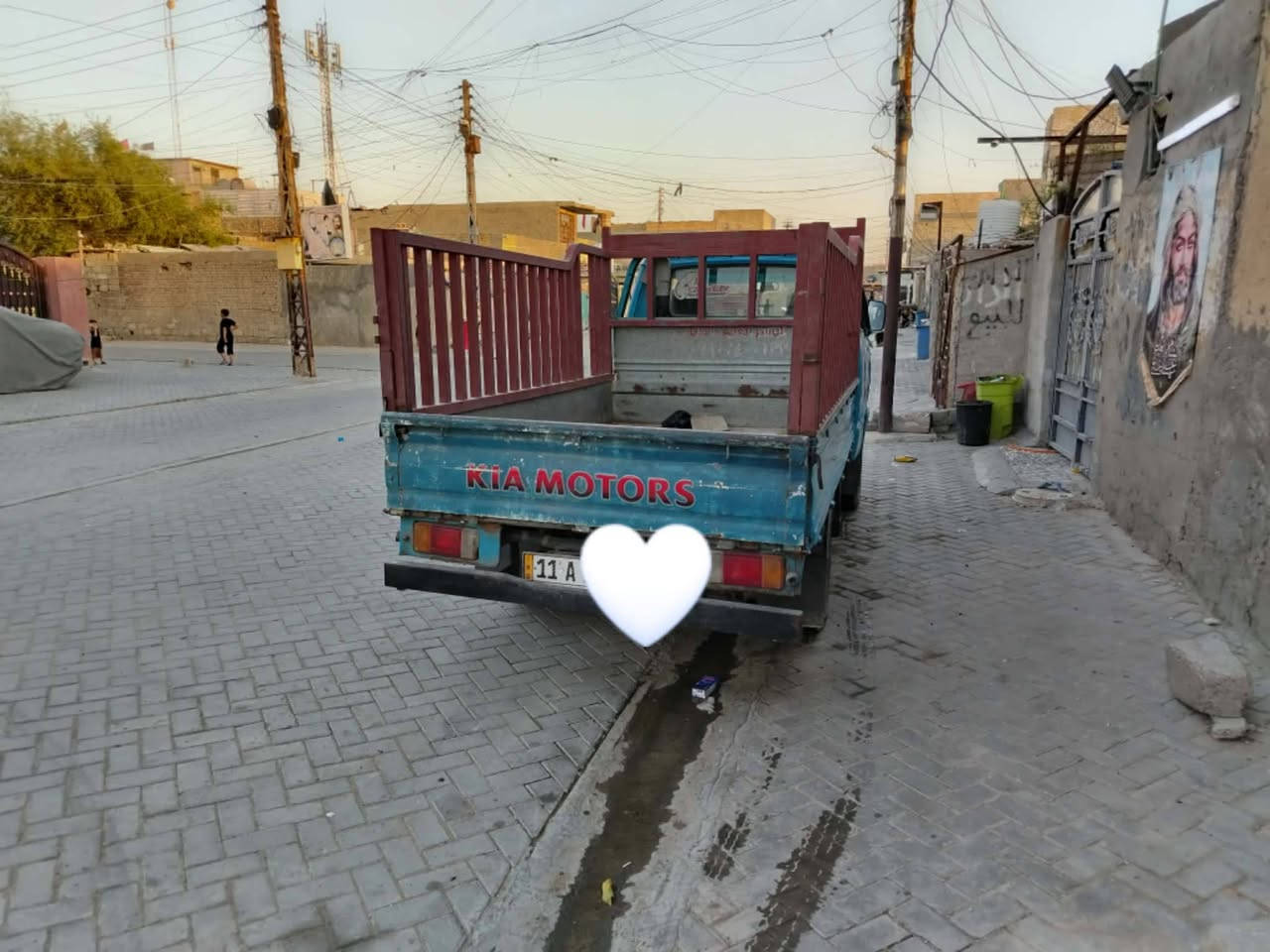 كيا موديل ٩٥للبيع رقم بغداد انكليزي باسمي تحويل مباشر رقم تلفوان ***********
