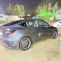 تسلا y للبيع تك ماطور بطاريه كبيره موديل 24 صور الحادث بل منشور سياره ...