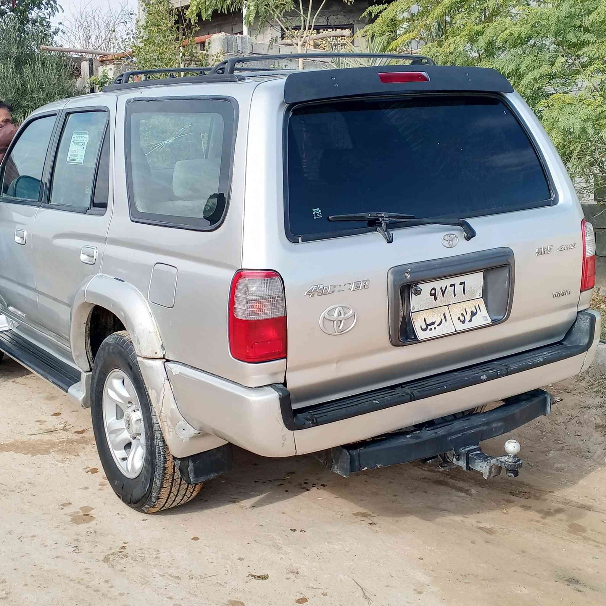 السلام عليكم تيوتا فور رنر موديل 2000جاهزه مكان الفلوجه ‏‪***********‬‏
