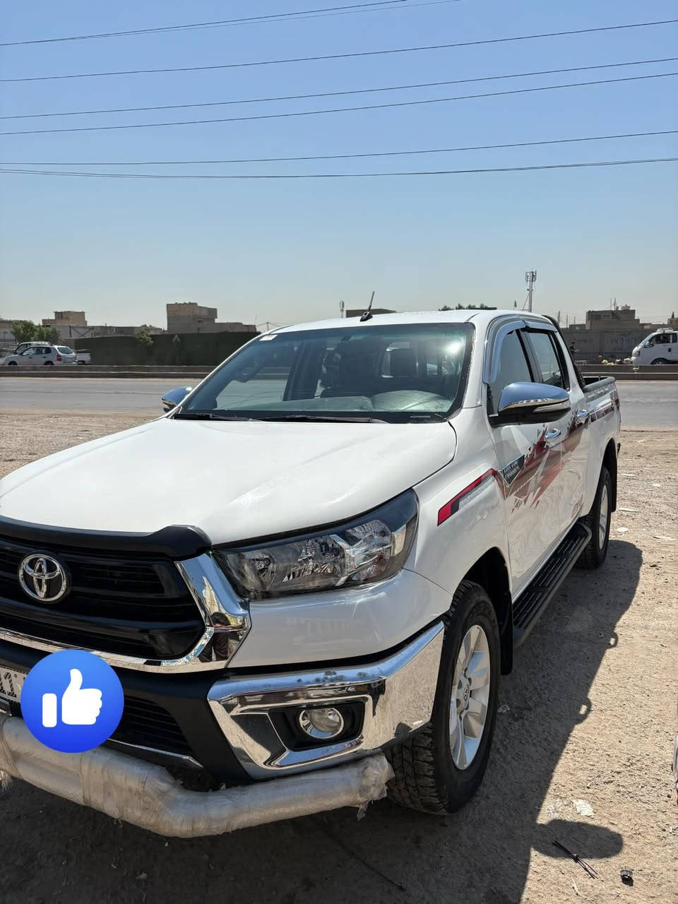 بيكب هايلوكس ٢٠١٦ 4W اوتو ماتيك سياره كفاله عدا البنيد مبدل بلادي بدون صبغ والجاملغات بلادي بدون صبغ رقم بغداد نكليزي تحويل مباشر سعرها ٢٢٥ وبيها مجال بسيط        هـ.    
***********
