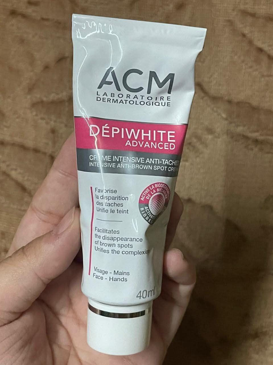 🔥🇫🇷 Depiwhite Advanced الأصلي 🇫🇷🔥
وحش التفتيح والتصبغات من ACM الفرنسية 💯

بنات هذا مو كريم عادي ❌
هذا علاج طبي للتصبغات، الكلف، آثار الشمس، واسمرار الجسم 👌

✨ يوحد لون البشرة
✨ يفتح البقع الغامقة
✨ ينعّم ويجدد البشرة
✨ ينفع للوجه، الجسم، والمناطق الحساسة
✨ قوام مركز يكفي فترة طويلة

📌 العصارة معدن (مو تقليد بلاستك)
📌 أصلي 100% منشأ فرنسا 🇫🇷

💰 السعر: 38,000 دينار فقط
⏰ كمية محدودة – نفاد سريع

دلّعي بشرتچ بشي مضمون ونتيجته تبين 👌🤍

⸻

#Depiwhite
#تفتيح_البشرة
#علاج_التصبغات
#العناية_بالبشرة
#منتجات_اصلية


**إذا كنت صاحب هذا الإعلان وتريد حذفه لأي سبب، رجاءا أرسل رسالة إلى الدعم الفني**