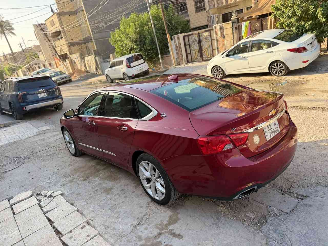 السلام عليكم
🚗 للبيع | شيفروليه امبالا Premier 2018 🚗

للبيع شيفروليه امبالا 2018 فئة Premier (أعلى فئة)، بمحرك 6 سلندر V6 سعة 3.6 لتر، 

🔹 المحرك: 6 سلندر 3.6 لتر بقوة 305 حصان
🔹 ناقل الحركة: أوتوماتيك 6 سرعات
🔹 تشغيل ودخول ذكي (بصمة )
🔹 تشغيل عن بعد
🔹 شاشة لمس كبيرة مع نظام ملاحة
🔹 Apple CarPlay و Android Auto
🔹 شاشة قاصه مع منفذ usb داخلي
🔹 مقاعد جلد كهربائية التحكم
🔹 تدفئة للمقاعد الأمامية بوضعيتين
🔹 فتحة سقف كهربائية ( بانوراما )
🔹 كاميرا خلفية وحساسات أمامية وخلفية
🔹 لد دشبول بلادي 
🔹 رادار خلفي وجانبي بالمرآة
🔹 مثبت سرعة وتحكم من المقود
🔹 تكييف أوتوماتيكي ثنائي التحكم قطعتين
🔹 نظام صوت فاخر Boss
🔹 جنوط ألمنيوم أصلية قياس ١٩ انج

🔴 ملاحظة : 
السيارات تحتوي على نقوصات بسيطه تخصم من سعر السياره

📍 الموقع: بغداد / المشتل
📏 العداد: 165 كم
💰 السعر المطلوب: 130
📞 للاستفسار: ***********
