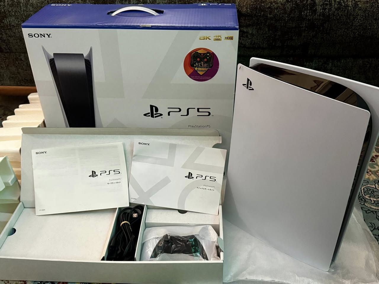 للبيع PS5 Fat استعمال جدا قليل اخو الجديد ملحقات  كاملة كما موضح بالصور  
السعر ٥٥٠ الف
مكاني بغداد زيونة  
0787 697 1089
