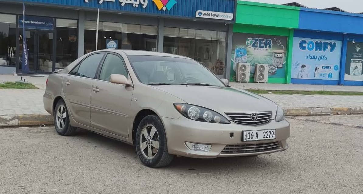 كامري ٢٠٠٦ امريكي
شاشة
كشنات كهرباء
تحكم ستيرن
مصبوغة عام اثر جراد
ضربة بالبنيد ومبدل
السعر 80 $
***********
