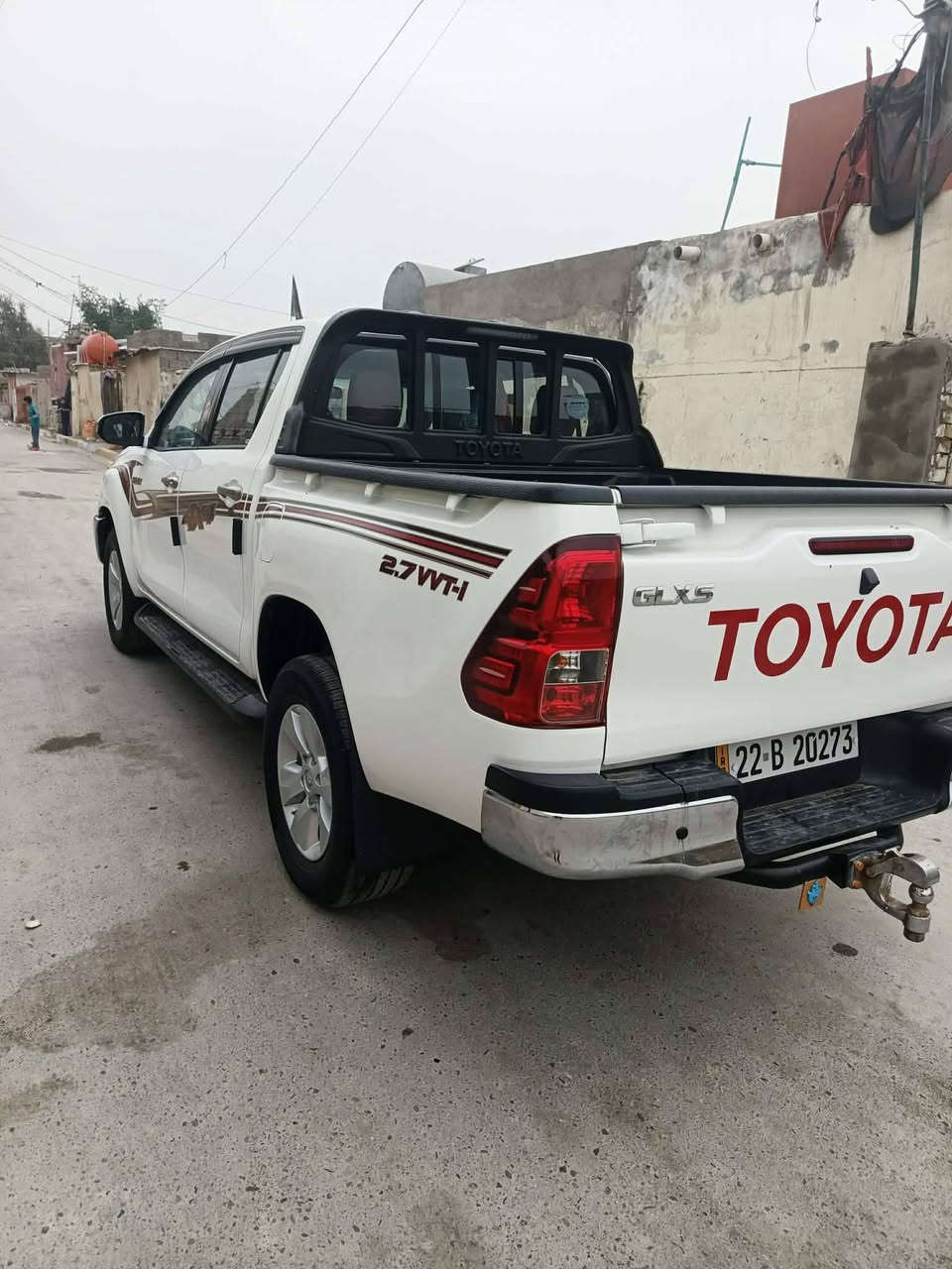 سلام عليكم بيكم هايلوكس 2020
مكفولة كفاله عامه
سيد نهرو مذهبه علامه ويدات 
بصمه بلادي + كامره خلفيه
حساسات خلفيه رقم اربيل
كير اوتو وقود بانزين 
تبريد قطعتين 
هوك خلفي امامي 
سكن بغداد ستفسار ***********
