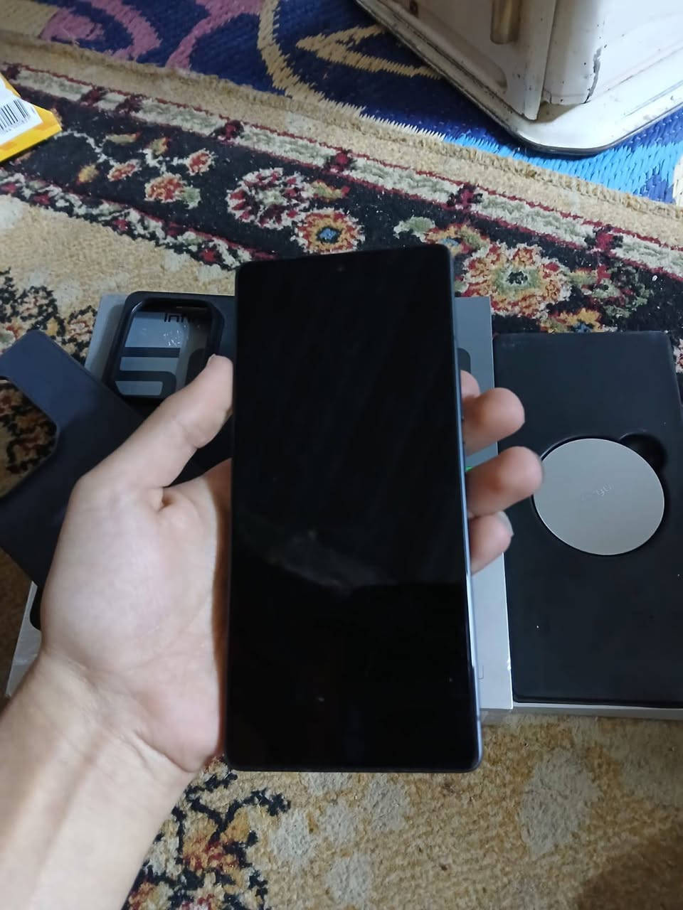 السلام عليكم
انفنكس نوت 50 برو الجهاز جديد لوك شخط مابي الله شاهد النظافه 100% احله من الصور الجهاز كامل ملحقات نقص بس شاحنه وسماعات باقي ملحقاته كامله والجهاز شوفت عينكم 
للبيع او مراوس ب تيكنو كامون ٤٠ برو فايف جي 
وذا بيع السعر 250 قفل بدون عمله عنوان بغداد حي اور
متواجد فيس واتساب 
***********
