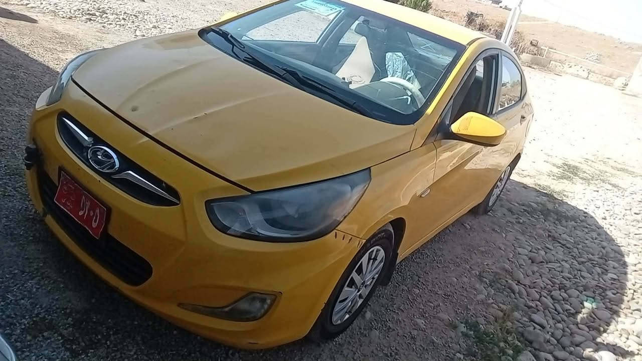 اكسنت مضلع خليجي موديل 2012 محرك كير شرط ***********
