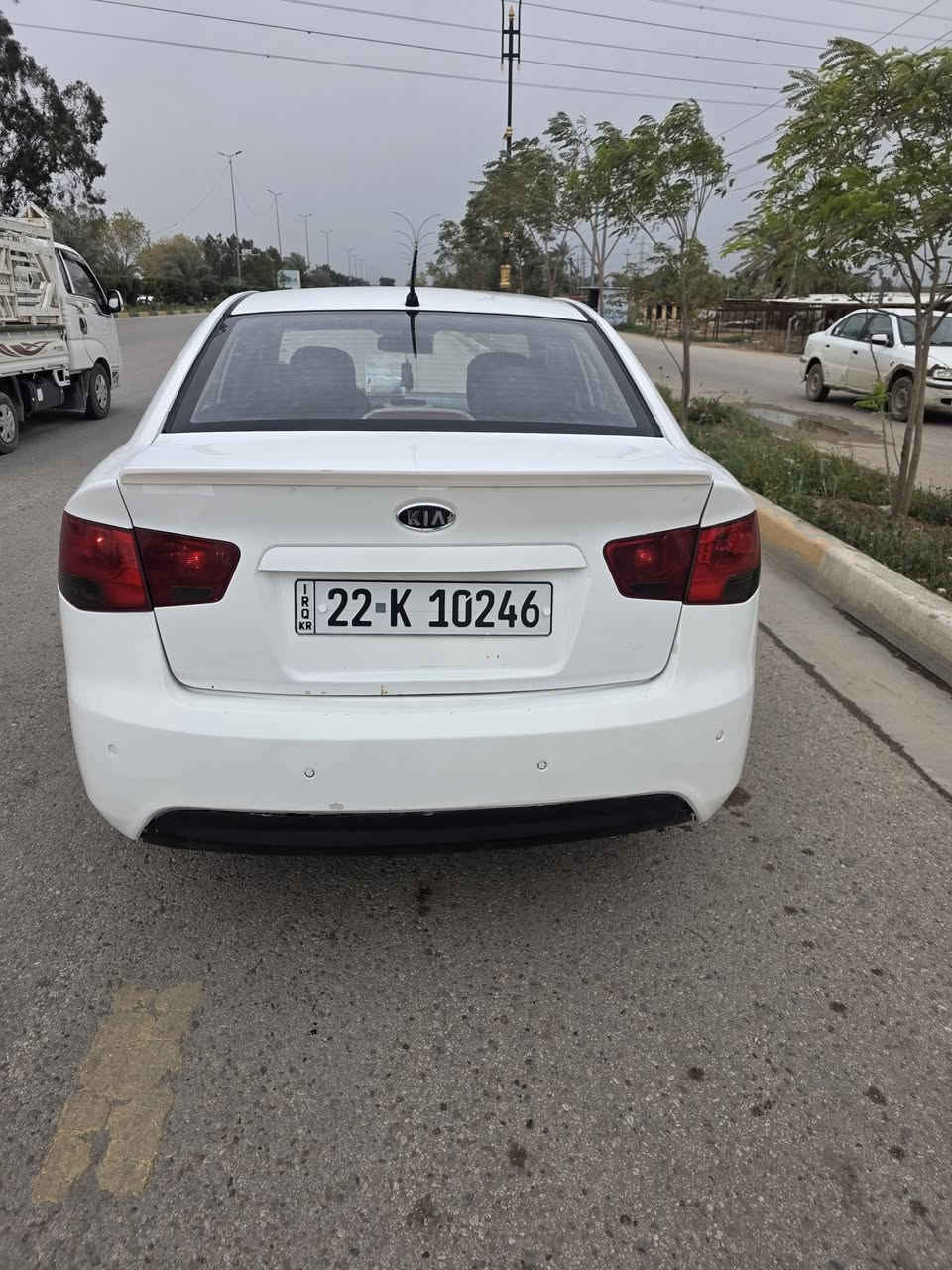 سيراتو 2011وارد خليجي مكفوله كفاله عامه فقد بارد بلباب الخلف السائق رقم اربيل الدوالي وكاله تحويل موصفات ويل كب يده نيكل اشاير مري حاس خلفي ابريك اي بي اس ثري كير داخل لونين مكينه 1600مكينه اوكير وحداديه اوتخم تاير كله جديد بشرط السعر105$هاتف***********مكان السياره كربلاء المقدسة غير متواجد على الفيس
