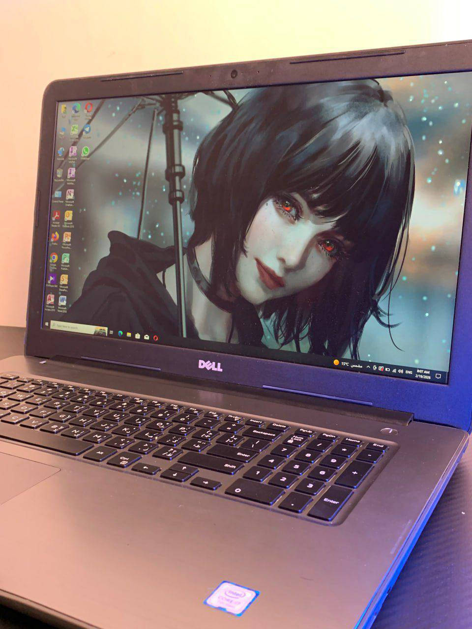 🔥 Dell Inspiron 17 5000
i7-7500U معالج
4GB AMD Radeon R7 M440 كرت شاشة خارجي بحجم أربعة كيكابايت
Intel HD GRAPHICS 620 كرت شاشة داخلي بحجم اربعة كيكابايت شير
8GB RAM DDR4 رام
256GB SSD تخزين
💰 419 ألف
🎮 شنو يسوي كرت 4GB؟
✔ يشتغل فوتوشوب وبريمير بدون تقطيع
✔️يشغل GTA V  وهواي العاب ثانية
✔ مناسب مونتاج 1080p
✔ أفضل من الكروت 2GB فرق واضح بالأداء
 قوي للشغل ونحيف 
📞 ***********
ضمان 10 أيام استبدال
وضمان بطارية ساعتين فما فوق 

واتس : *********** - سعر 419 الف 
توصيل لكل المحافظات
ملحقات كاملة (شاحن + ماوس + ماوس باد + حقيبة)
