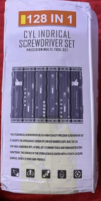 طقم مفكات دقيقة • 128 قطعة • مغناطيسية