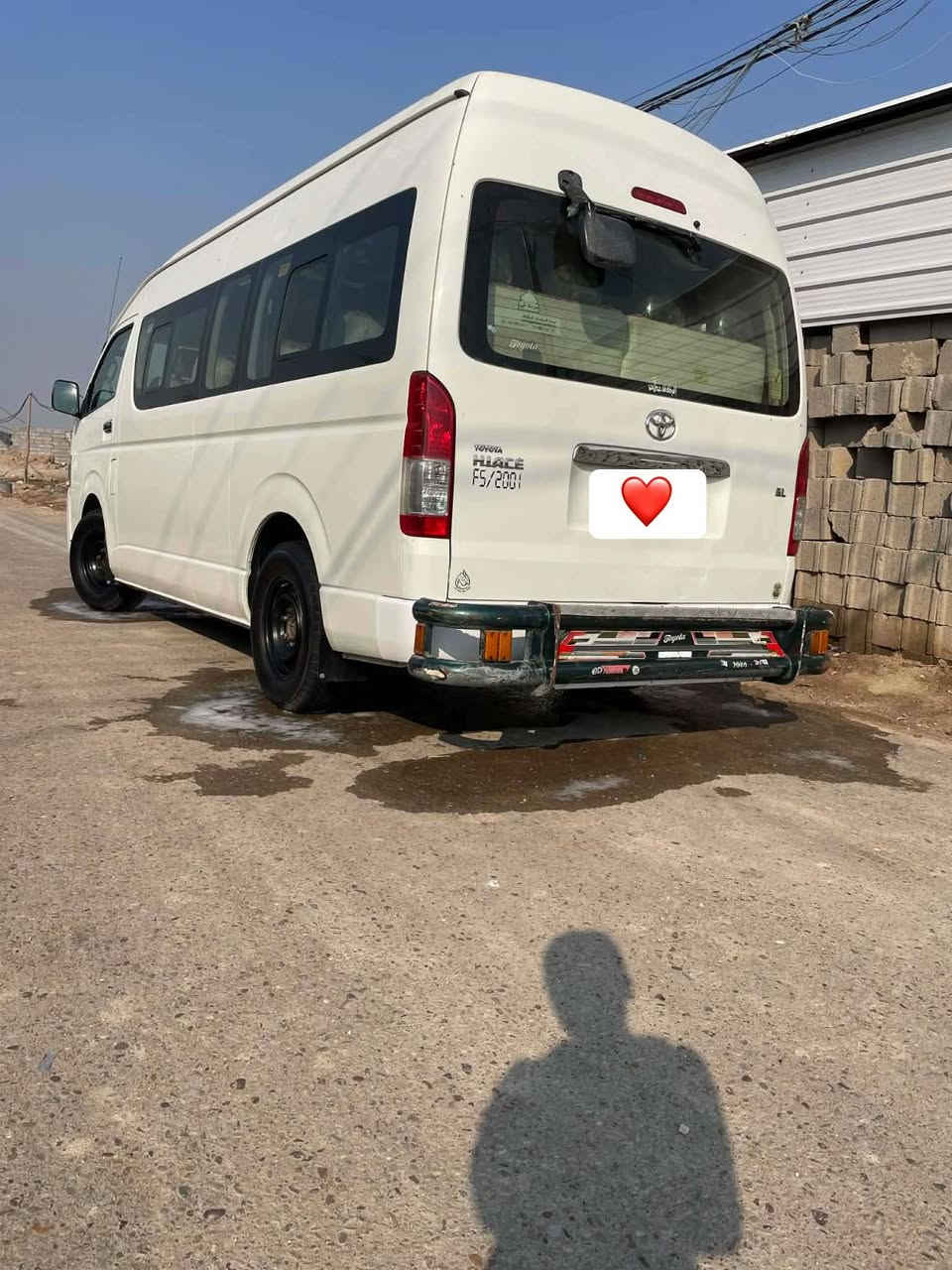 سلام عليكم اخوان هايسا 2016 تخم تاير ميكانيك صدر تتدفئه تبريد كهربائيات جديدة مصفرة هيئه ومرور تحويل مباشر سيارة جاهزة للشغل سيارة مال جناي جديدة وبالعافية للياخذها رقم بغداد مكاني بغداد بسمايا سعر 290 مجال قليل قليل جدا حك الجيه***********
