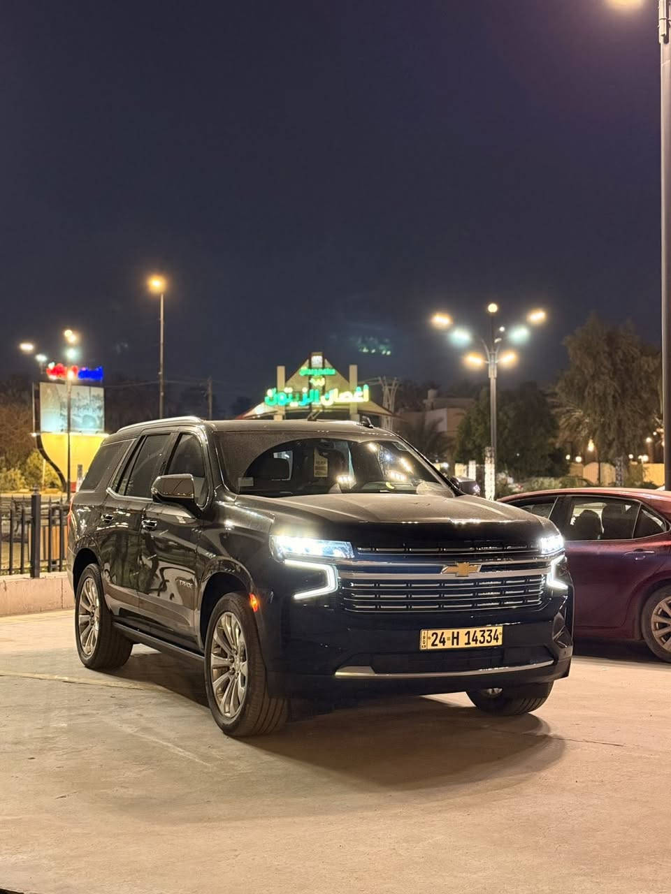 تاهو 2021 خليجي وكاله المنصور
بربمير جكات
ماشيه 81000 كيلو متر
بيها صبغ ربع الباب الخلف السكن فقط
فول مواصفات
السعر 47،500$ وبي مجال
***********
