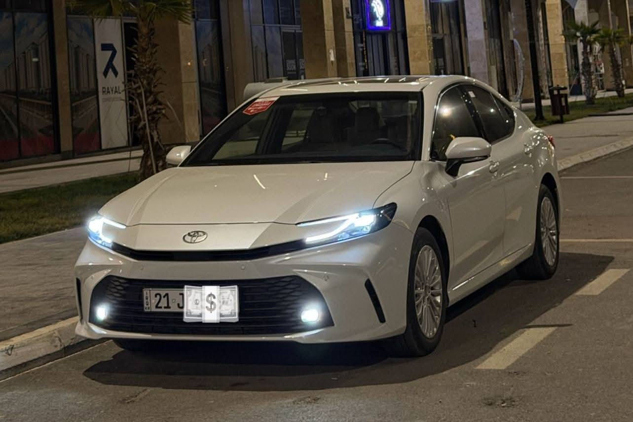 تۆیۆتا کامری Le plus 2025 سفری شەریکەی جیهان 
تەنها 8 هەزار ڕۆیشتووە
 حیسابکە سفرە 
مواسەفات Le plus ، 
سلايت ، رادار - شاشه و گيج ئه لكترونى - 
حاسەى پێش و دوا - كاميرا - كوشن كارەبای - 
برێك بەسمه و ئوتو هۆلد
بۆیاغی نیە دەعامی بۆ دەعامی بەشەرت 

سعر: لە کۆمێنت داوای بکە ڕاستەوخۆ بۆت دێت 📩 

گێڕ و مەکینە و تەبرید و بەناوکردن و غرامە هەمووی بە شەرت 

ژمارەی خاوەنی سەیارە
 ***********
