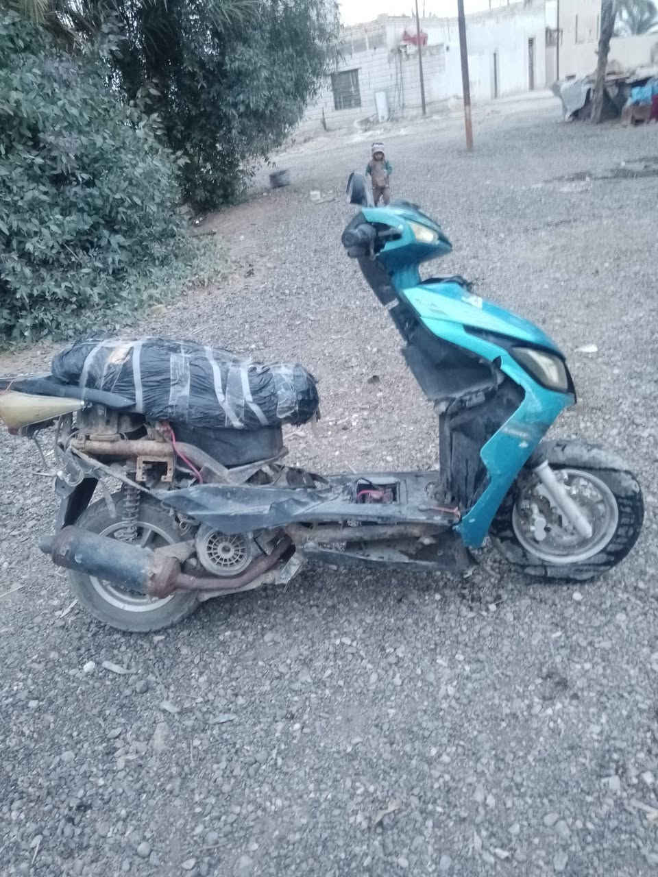 السلام عليكم دراجه للبيع سعرها 150 وبيها مجال يم تقاطع سيد يوشع ***********
