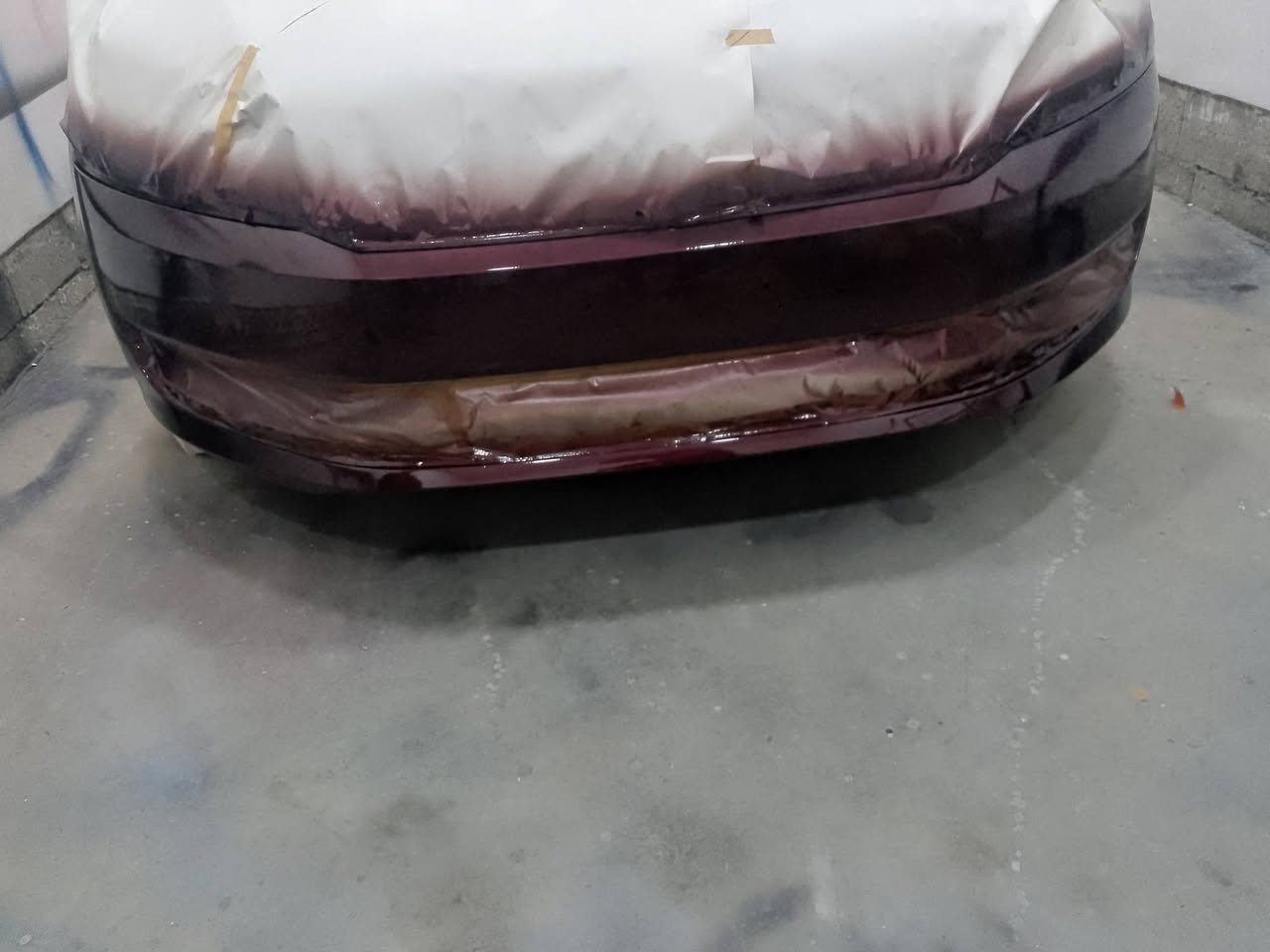 قبل وبعد صبغ دعاميات باسات ميتاليك العنوان قرب المحافضه الجديده ***********
