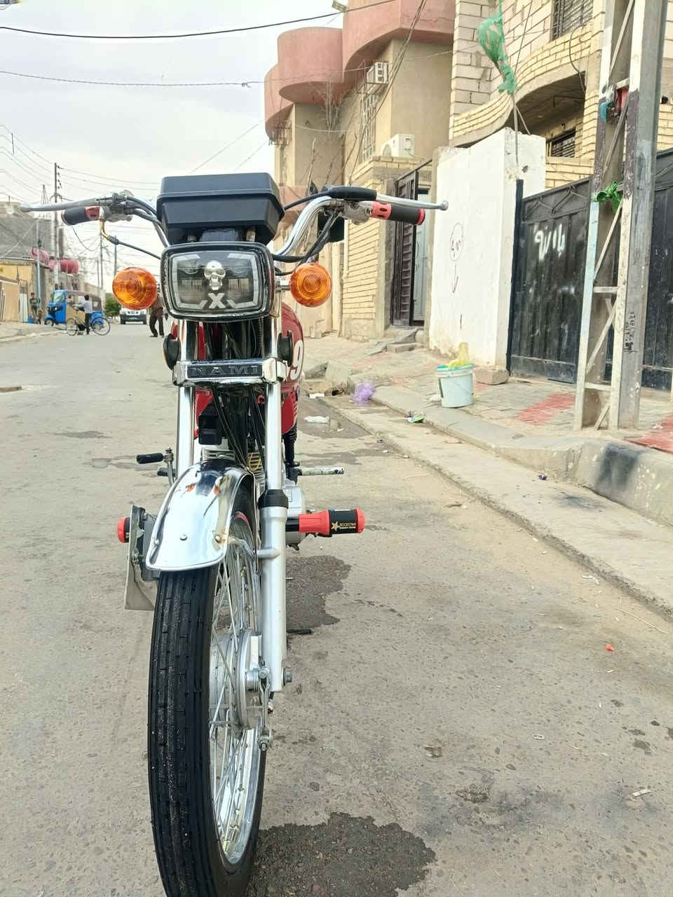 سلام عليكم دراجه لبيع اربع كير رقم كربلاء بسمي شاصي 19وتعمير 25 مكينه ارابيدو مكفوله تفاصيل ع الرقم مكانها كربلاء الحر ***********
