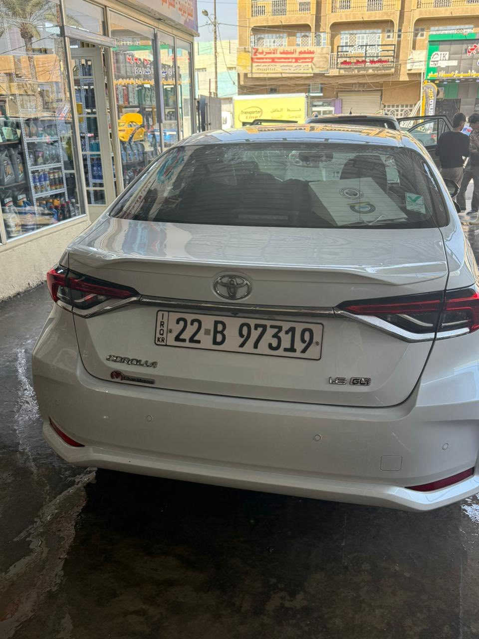 سلام عليكم كورلا للبيع
مديل 2024
مكفوله من كلشي عده رصعه بالجاملغ لخلفي 
سيارة ساز 
فول 1/1
سيارة ماشية :94 كم
وقابل للزياده
سيارة رقم اربيل 
بسمي سيارة
موقع سيارة زعفرانيه
سعر سيارة :185$وبيه مجال
رقم صاحب سيارة :***********
