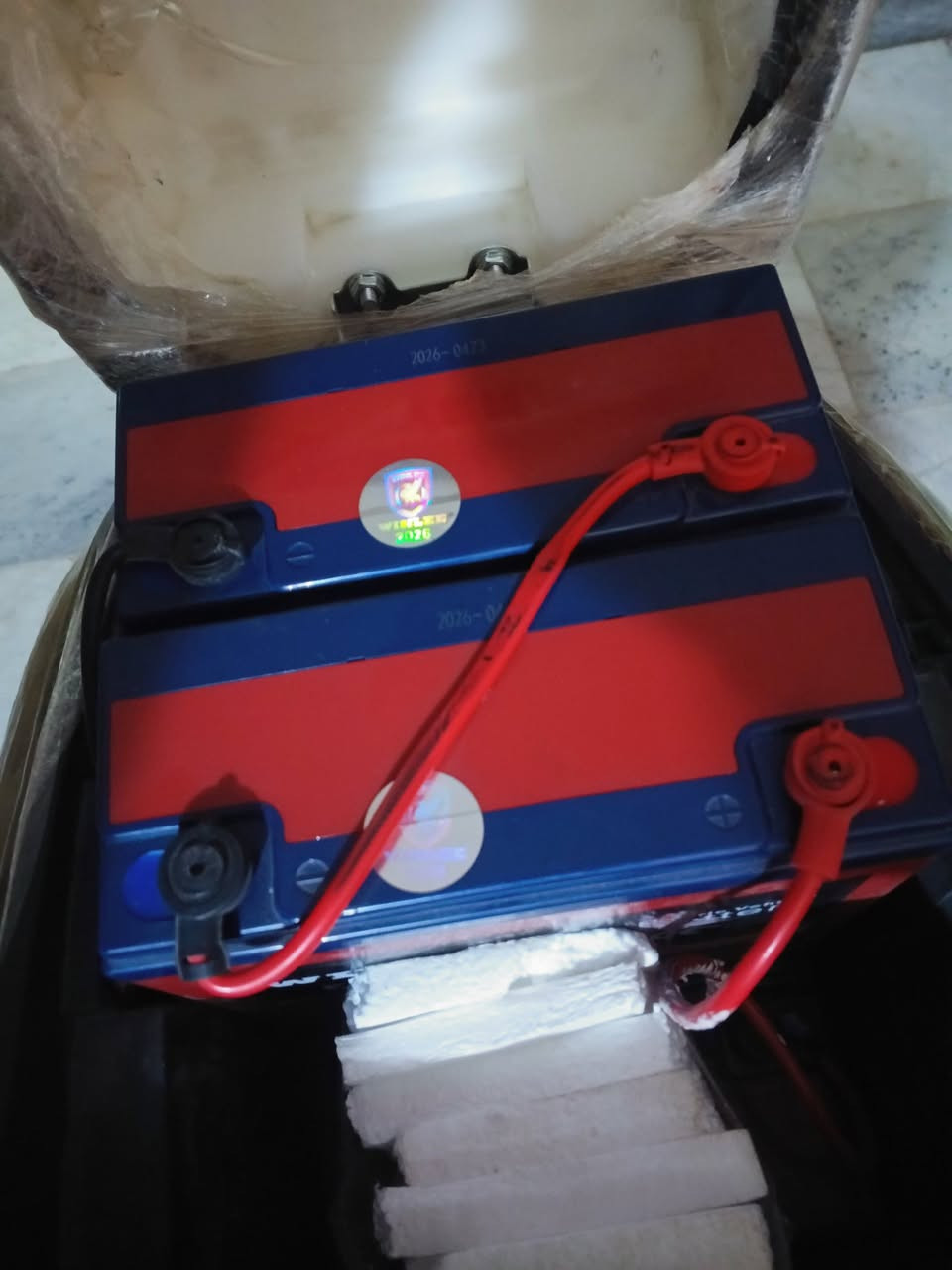 السلام عليكم 
ار 11 للبيع 5 بطاريات حجم 32 الاصلي 
مديل2026 دراجه كلش نضيفه 
السعر 650 العنوان بصره هارثه
***********
