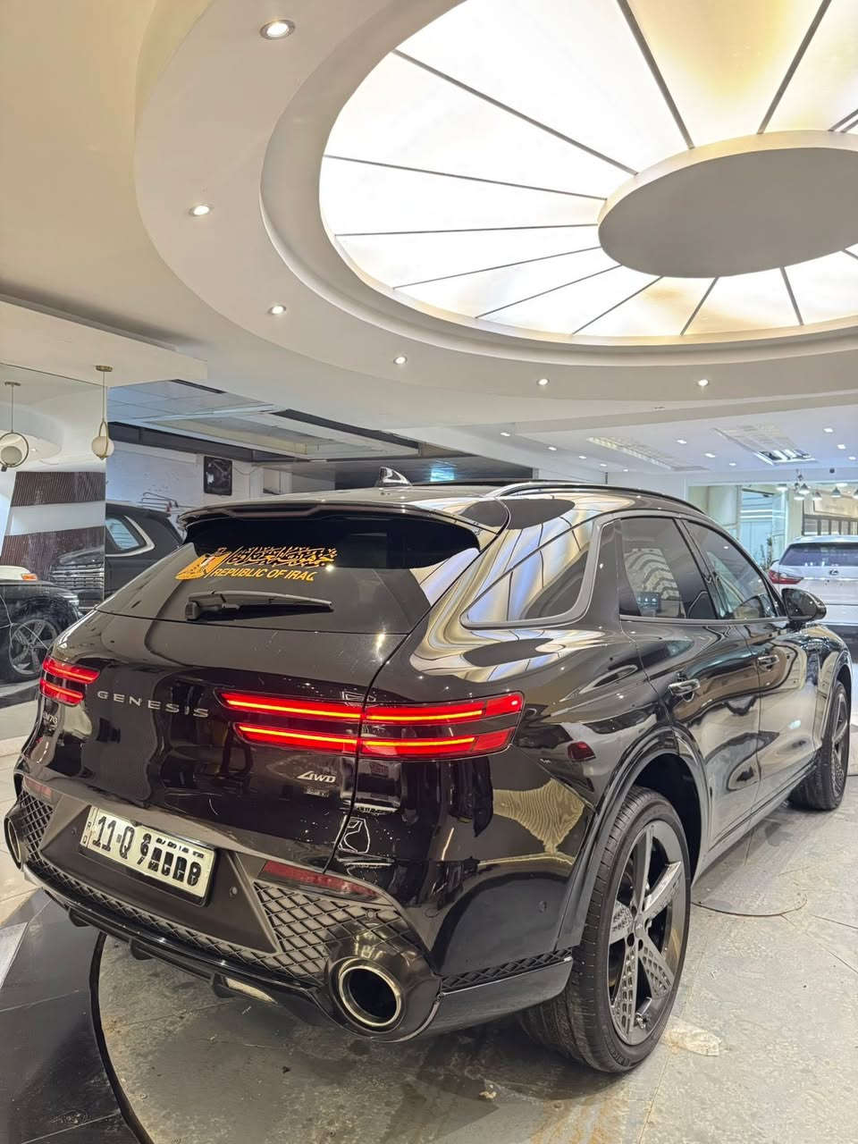 جنسزز  2022 GV70 Prestige فول أعلى فئة
Twin Turbo V6
الممشى: 25 ألف مايل
الرقم: بغداد – حرة تحويل مباشر
المكان: كربلاء
مراوس بشي أقل وأخذ فرق عادي

🟪 السعر  ::305

الحالة:
تقرير غرق
بدون مسج وكلشي شغال
بارد بباب ولجاملغ مقدار شبر فقط
عليه أدامة كاملة بالشركة
المواصفات (Prestige أعلى فئة):
محرك 6 سلندر توين تيربو
فول مواصفات
أنظمة أمان ومساعدة قيادة متكاملة
داخلية فخمة وتجهيزات كاملة
مكاني كربلاء 
***********
