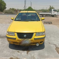 سمند ٢٠٠٩  مكينة تنقص  كير مكفول تبريد شغال رقم بغداد دولي باسمي مصفرة...