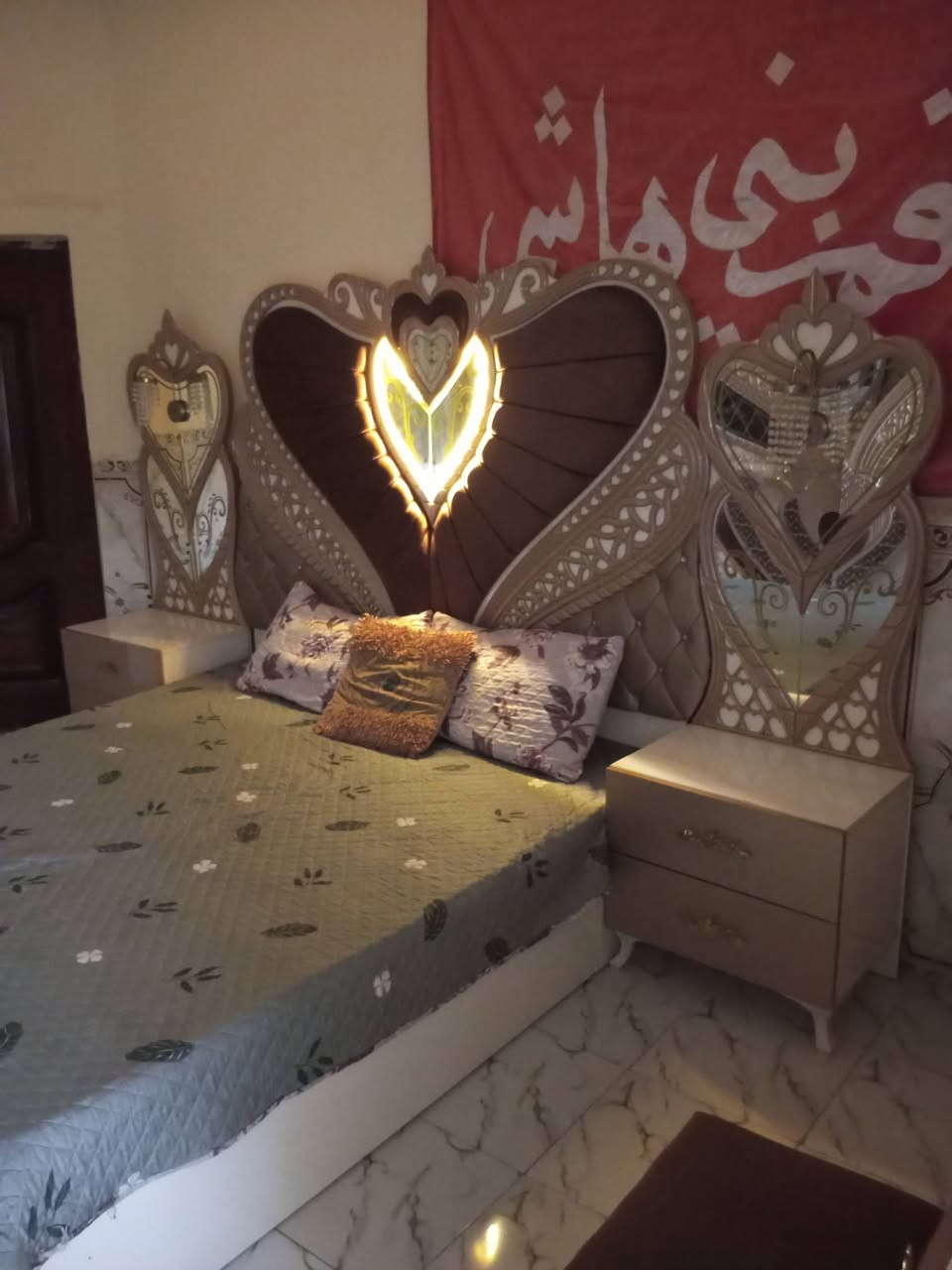 آلُـۜسـۨۚ(✋)ــِۖلُأمٌ ؏ـليۜـ(💜)ـكـۜم غرفه 🇹🇷تركي متكونه 9قطع نضافة ميه بل ميه  اي استفسار خاص او انتصال عل رقم ***********بي وتساب
