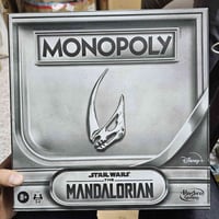 📦 للبيع: لعبة مونوبولي – Star Wars The Mandalorian ✨ جديدة كرتون، غير ...