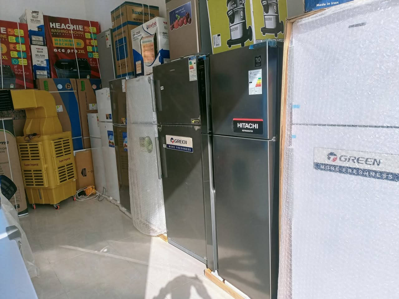 يعلن معرض ابو وسام  عن عروض تخفيض على سعر الشراء بالنقد لكافة الاجهزة 

اجهزة التبريد (سبالت - ومكيفات)(سبالت عمودي وجداري)
الغسالات (عادية -واتماتك)
المجمدات (كافة الاحجام)
الثلاجات (بكافة الانواع والاحجام)
مكانس الكهرباء 
الطباخات بانواعها  (كبيره -وصغيره)
الشاشات  (بكافة الاحجام )
مرشحة دهون كريازي 
الغلايات 
محضرات القهوة 
مطحنه 
مولدات كهرباء (سلف -وبدون سلف )
مكواة الملابس 
 
اغتنم الفرصة واستمتع بالاسعار

للاستفسار  واتساب :***********

.مستعدون لتجهيز الدوائر  والمكاتب 

عنوان المعرض  / الصوب الثاني- - عبور الجسر القديم   على اليمين مقابل مركز الرفاعي التخصصي  (مستشفى دكتور عمار )
