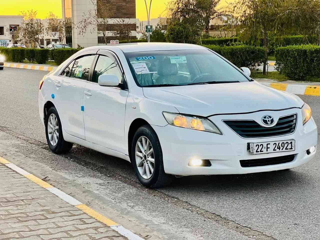 يا الله اسلام عليكم
كامري موديل 2007لبيع
محرك 2400 وكير ضمان
رقم اربيل بسمي
ضرر حزام ابيعلك 
سعر 93وبيها مجال 
مكاني ديالى سد حمرين
***********
تجي تكلب وتشوف بيك خير وتدلل
