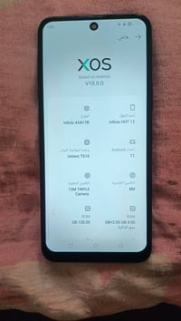 تليفون أن فينكس هوت 12  ذاكرة 128شحن تاب سي معالج قوي بطاريه قوية  سعر...