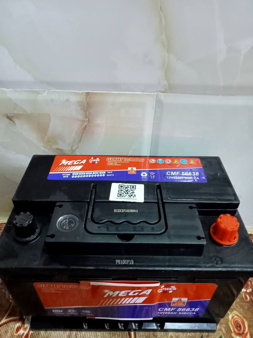 بطاريه للبيع حجم 66 امبير رايدا ب 40 الف معه القديم عنواني بغداد جميله رقمي *********** شرط ضمان اطيك بي ملاحظه ابيعلك مستخدم مستخدم مال وارد اصلي وكاله
