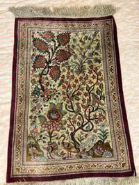 سجادة قم • حرير طبيعي • ٨٠×٥٥