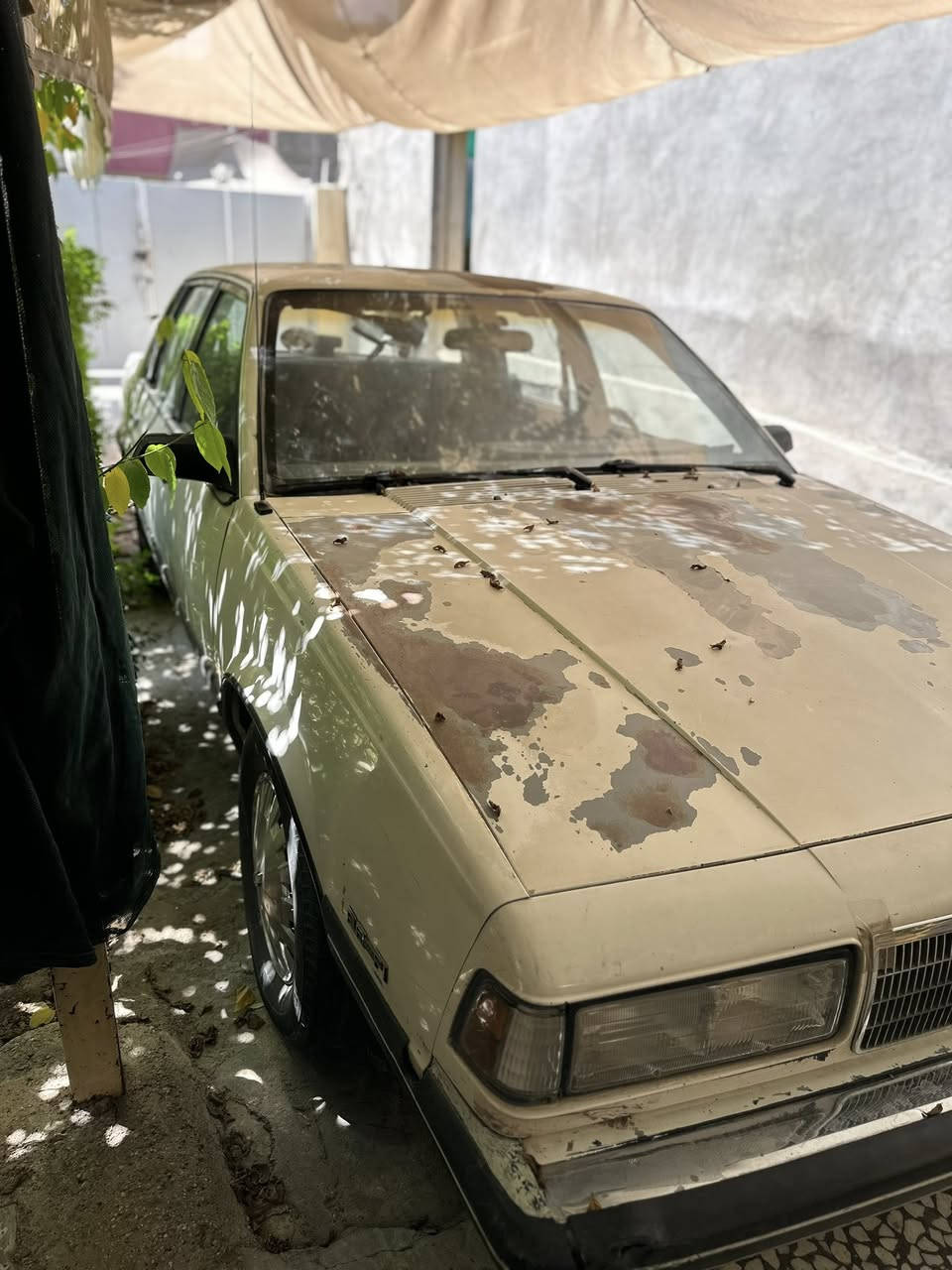 السلام عليكم
✅سلبرتي موديل 1989
✅شغاله وتمشي 
✅ كير ومحرك بحالة جيدة
✅كومبريسر شغال
✅كهربائيات سليمة
✅ميكانيكيات السيارة بحاله جيدة 
✅السيارة بدون حادث او سمكرة او صبغ 
✅بيها خياسات وجراد مثل ما موضح بالصور  
✅مكانها بغداد حي القاهرة 
✅السعر 38 ورقة وبيها مجال 
✅للأستفسار التواصل على الرقم  ***********
