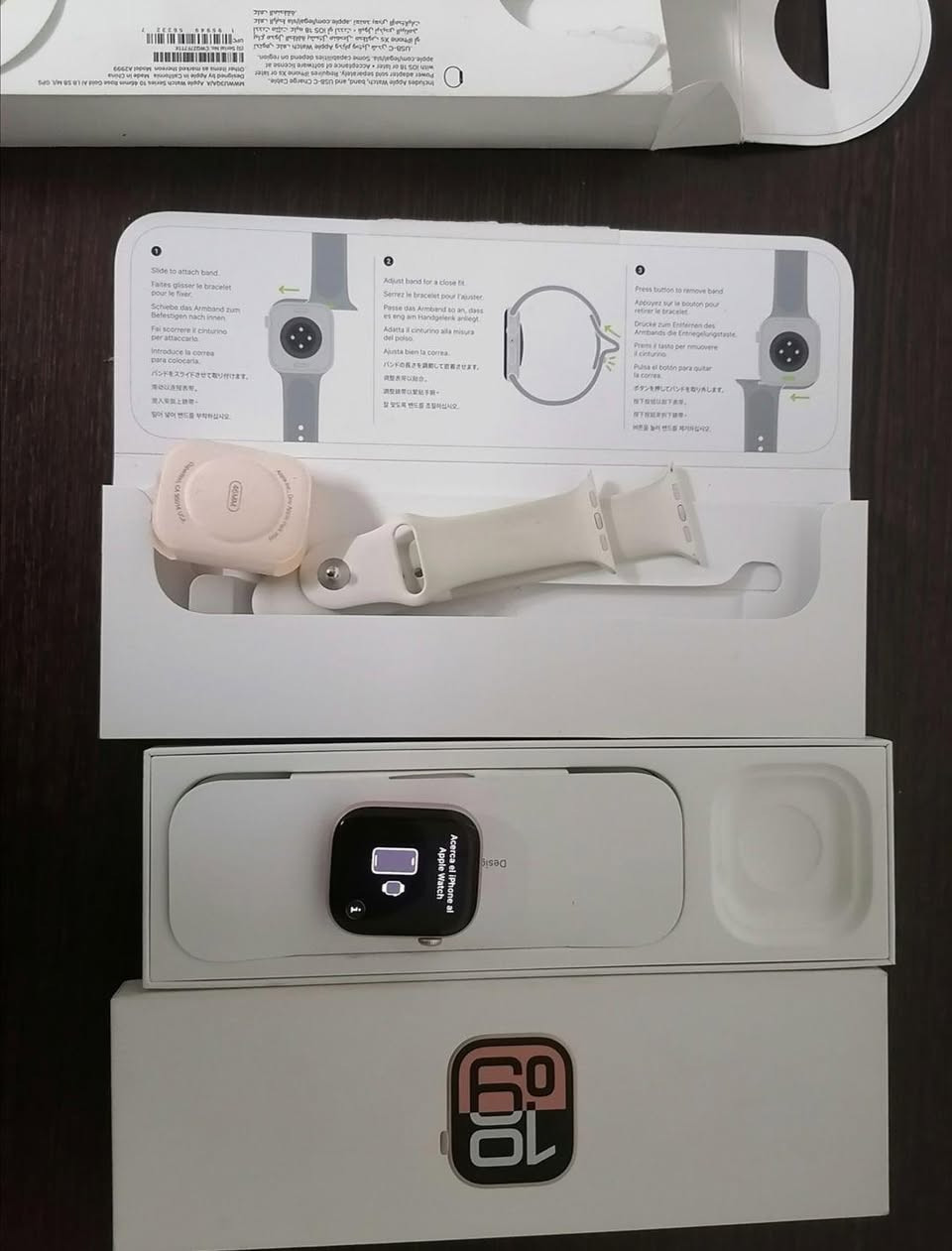 Apple watch Series 10 (46mm) Rose Gold 

پاتری ١٠٠
زۆر خاوێنە و کامل ئەشیایی لەگەڵە
نرخ٢٤٠$ أربيل, العراق


**إذا كنت صاحب هذا الإعلان وتريد حذفه لأي سبب، رجاءا أرسل رسالة إلى الدعم الفني**