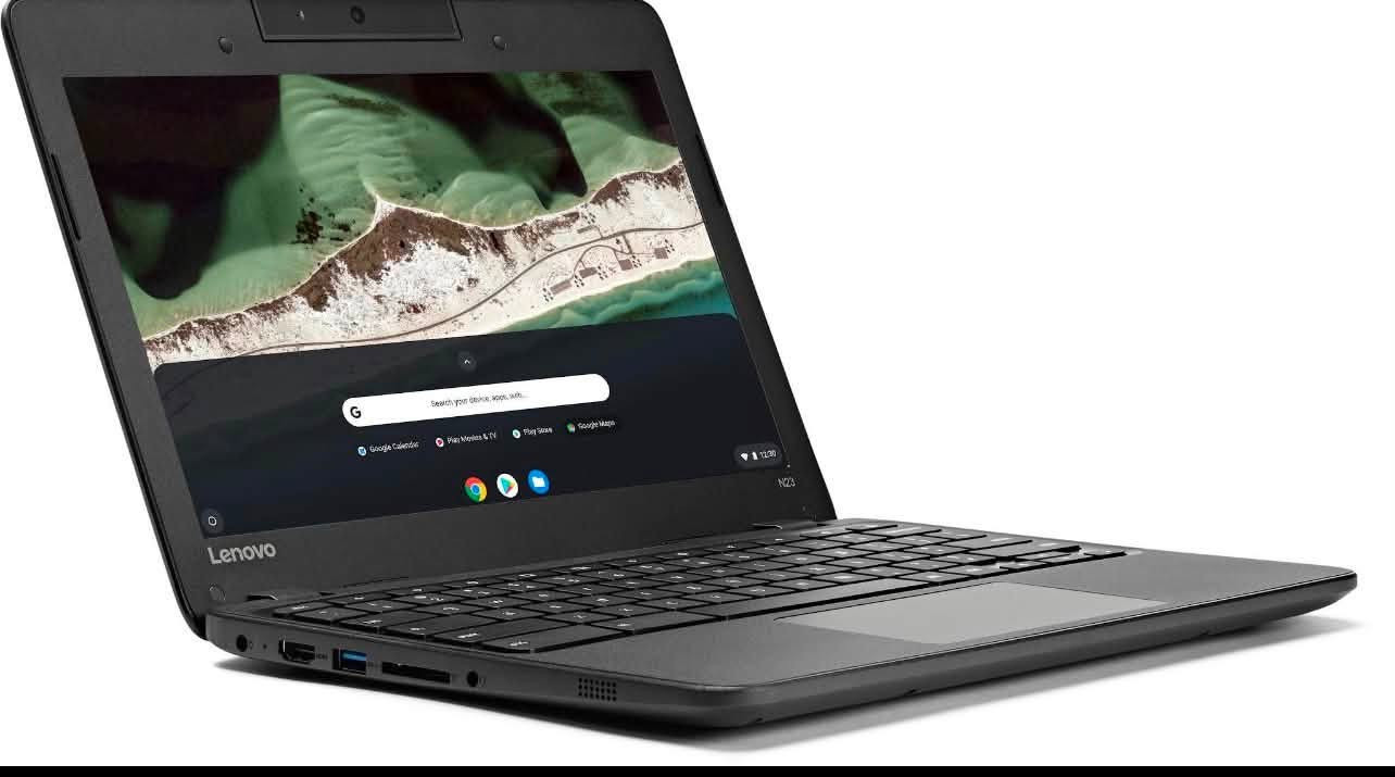 Lenovo N23
* الشاشة: 11.6 بوصة HD بدقة 1366×768
* المعالج: Intel Celeron N3060 ثنائي النواة بسرعة تصل إلى 2.48GHz
* كرت الشاشة: Intel HD Graphics 400 (مدمج)
* الرام: إما 4GB DDR3
* التخزين: 32GB .
* نظام التشغيل: ChromeOS.
* البطارية: تدوم تقريبًا من 8 إلى 10 ساعات حسب الاستخدام.

هذا الجهاز مخصص للدراسة والتصفح، لذلك:

* ✅ يفتح الإنترنت ويوتيوب وGoogle Docs بدون مشكلة.
* ✅ يشغل ألعاب أندرويد الخفيفة
حط سعرك وانشالله ما نختلف مكاني البصره ابو الخصيب
للاستفسار ***********
