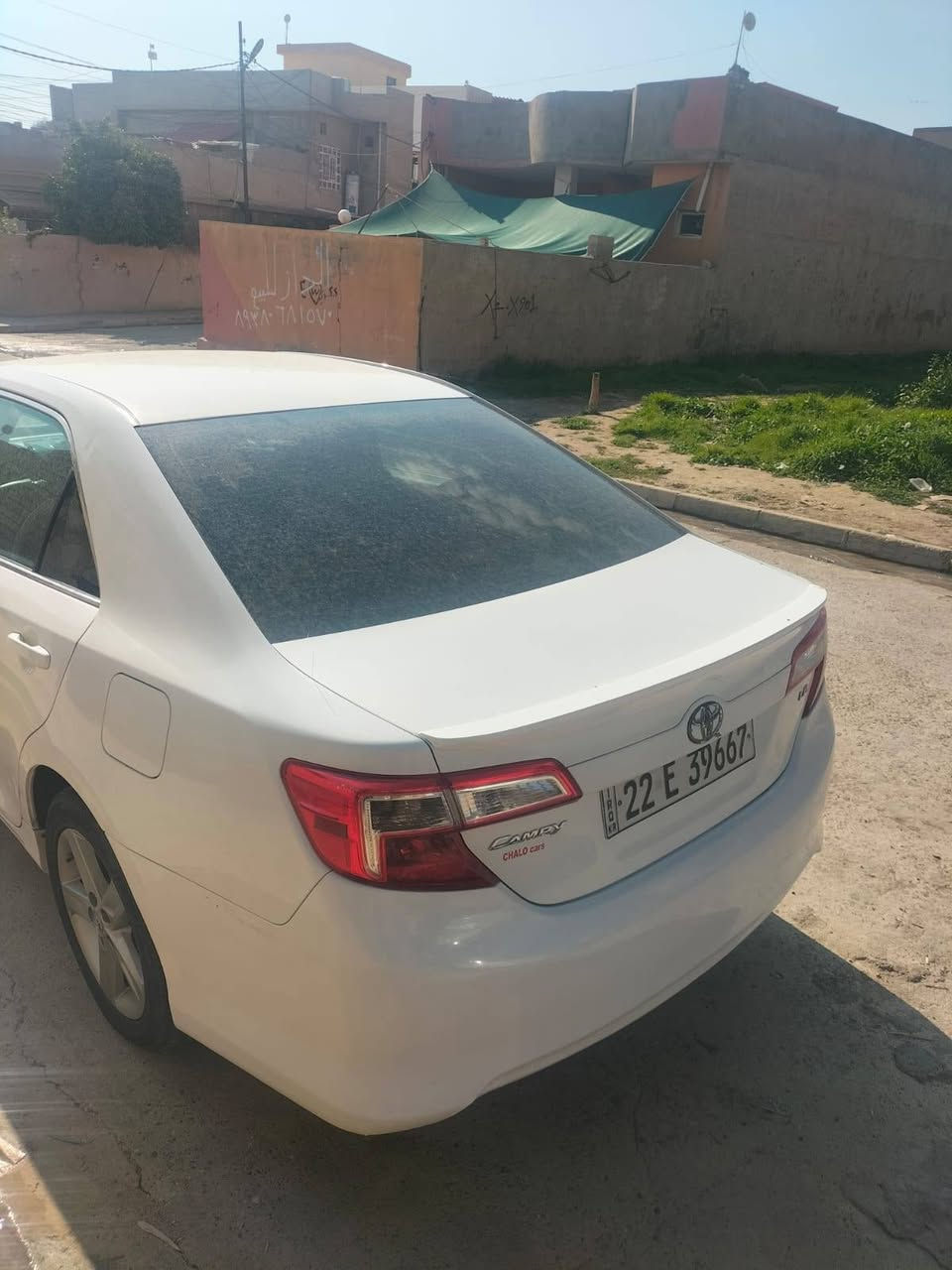 كامري 2012
قطعه وحده صبغ بدون دواخل
رقم جديد 
فئة LE
محرك وكير بشرط
شرط تحويل او وكاله
مكاني تلكيف 
***********
***********
