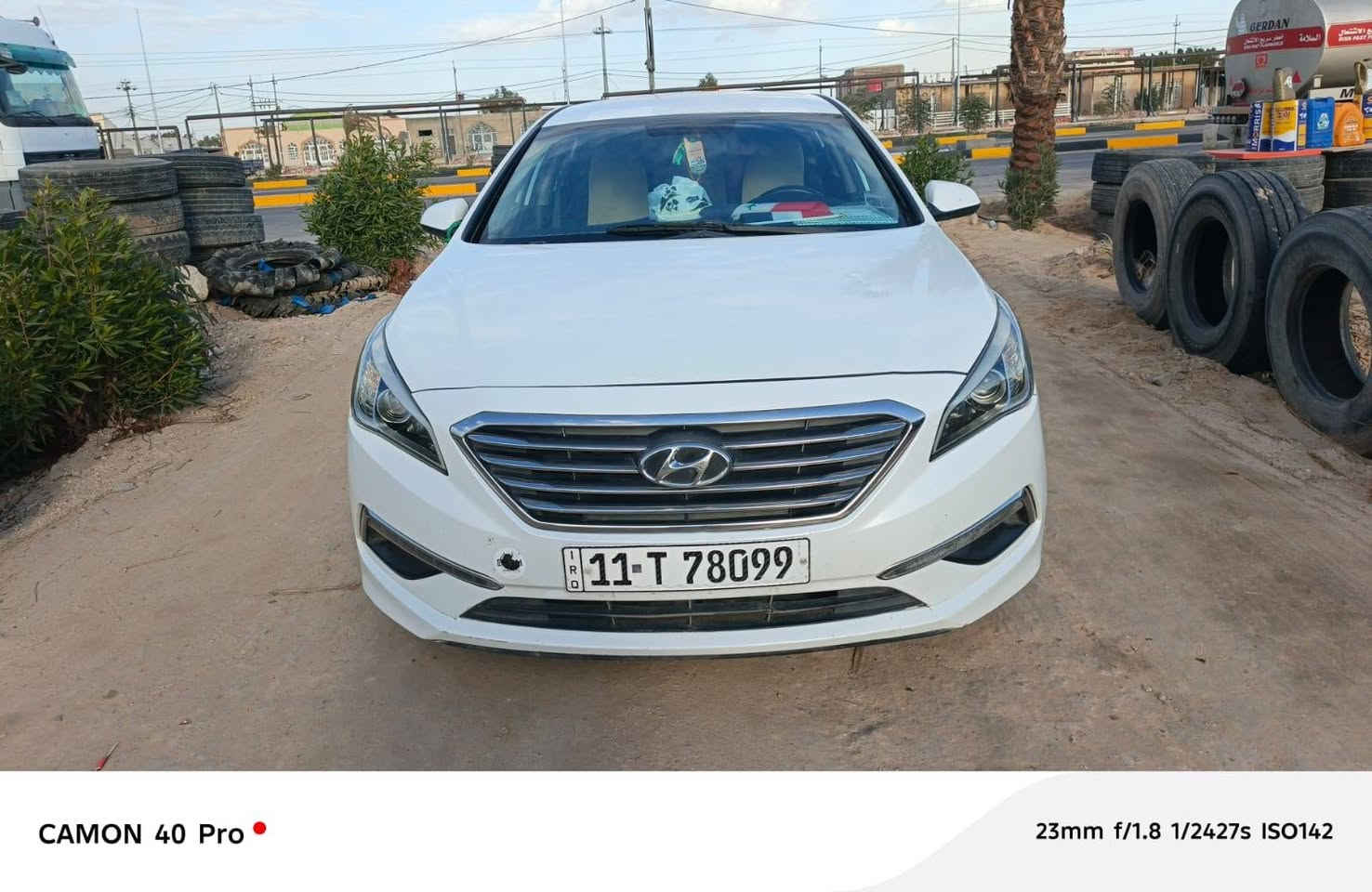 سوناتا 2015 رقم بغداد انكليزي
سياره جاهزه وخير من الله
محرك ٢٤٠٠
شاشه كامره ماشيه ١٣١
بيه صبغ جاملغ وبنيد وتكشير قليل 
شواصي مكفوله
سعره ١١٩ وبيه مجال مكان البصره 
الي يريد سونار لفحص يراسلني خاص 
***********
