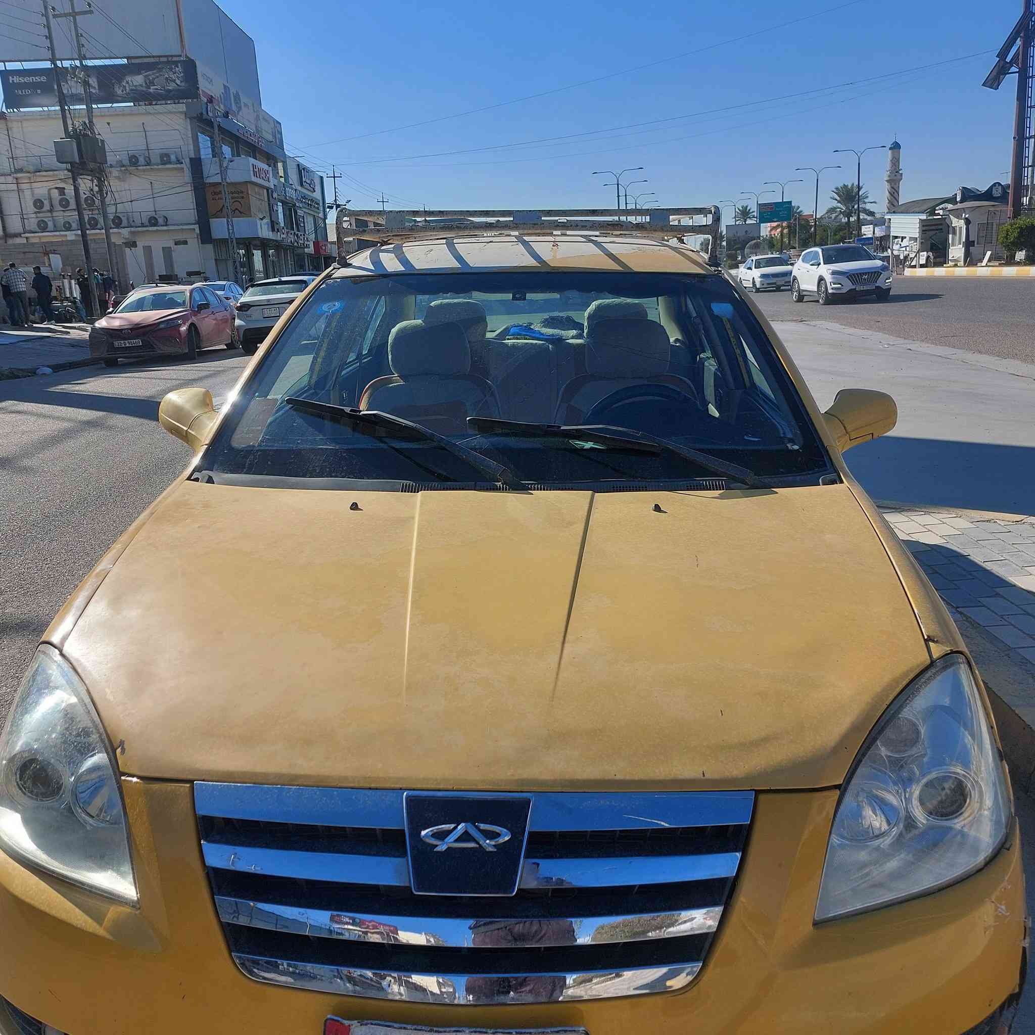 شيري A5 كير ومحرك كورلا القديم 
نظافته مثل ماموضحه بالصوره 
غرفته حيل حلوه 
رقم انبار سياره حره مامطلوبه
مكاني الفلوجه 
السعر ٣٨ وبيها مجال
للاتصال ***********
