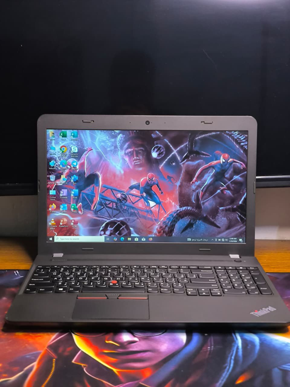 💻 Lenovo ThinkPad E555 – عملي واعتمادي

إذا تريد لابتوب يتحمل الشغل اليومي ويخدمك بالدراسة أو العمل، هذا الاختيار المناسب 👌

🔹 المواصفات:
 • المعالج: AMD A6-7000 مع كرت شاشة Radeon R4
 • الرام: 8GB – أداء سلس للتصفح والبرامج المكتبية
 • التخزين: 128GB – سرعة أفضل من الهاردات القديمة
 • الشاشة: 15.6 إنچ – حجم مريح للعين
 • هيكل ThinkPad المعروف بالمتانة والتحمل

🔹 مناسب لـ:
✔️ الطلاب
✔️ الدوام والأعمال المكتبية
✔️ الإنترنت، الأوفيس، اليوتيوب
✔️ استخدام يومي بدون تعقيد

💰 السعر:160 ألف فقط
🔥 قيمة ممتازة مقابل المواصفات


**إذا كنت صاحب هذا الإعلان وتريد حذفه لأي سبب، رجاءا أرسل رسالة إلى الدعم الفني**