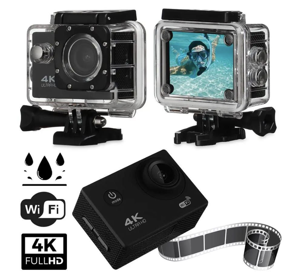 كاميرا أكشن 4K  رياضية بدقة مذهلة ومستشعر 20 ميغا بكسل مع عدسة 170 درجة مقاومة للماء ومتعددة الإستعمالات 
كاميرا اكشن 4K  بزاوية واسعة 170 درجة مع تسجيل حلقي ومقاومة للماء حتى 30 متر .
كامرة رياضية Go pro Camera 4k
تعمل في المياه على عمق 30m
جودة تصوير 4K
جودة تصوير 1080p
تتفرد كاميرات الحركة Action Cameras عن أي كاميرات أخرى.
صمم هذا النوع من الكاميرات ليتميز عن غيره على عدة مستويات:
– إمكانية تثبيتها على الخوذات أو ألواح التزلج على الماء
أو السيارات والدراجات وغيرها،
– تتميز بصغر حجمها من ناحية وبقوتها وصلابتها وسهولة استخدامها .
– عدسة قادرة على التقاط لحظات حياتك الهامة بجودة عالية.
هذه الكاميرا الرائعة تسمح لك بتسجيل اللحظات التي لا تنسى بدقة 4K المذهلة ، هذه الكاميرا الرائعة والإستثنائية تأخذ مفهوم تسجيل الفيديو الى المستوى التالي، مقاومة للماء حتى لعمق 30 متر،
تمكنك من تثبيت الكاميرا على مجموعة واسعة من الأشياء مثل السيارات والخوذة و الدراجة و ذراعك والأسطح المسطحة الأخرى، كما تمتاز بخصائص فريدة وأداء قوي لاتقاط الصور بوضوح. إنها تعمل بسلاسة حتى في الظروف المناخية الحرجة وذلك يعود الى تصميمها الرائع والبرامج الثابتة والتي تمنحك الاداء المذهل لصور متفوقة.


**إذا كنت صاحب هذا الإعلان وتريد حذفه لأي سبب، رجاءا أرسل رسالة إلى الدعم الفني**