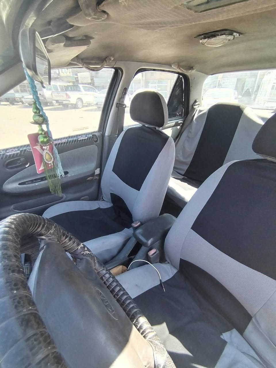 للبيع كيا سيفيا موديل 95 محرك مفتوح كير عادي سياره جارده ما بيه صبغ السياره خير من  الله معروضه 28 وبيه مجال *********** المكان خان ضاري والفلوجه
