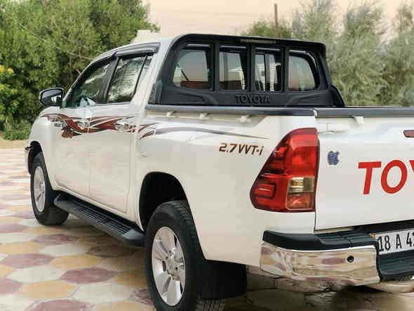 سلام عليكم 
تيوتا هايلوكس مديل2016 للبيع
ماشيه 159 رقم بابل السياره مكفوله اوتماتيك
للستفسار :***********
