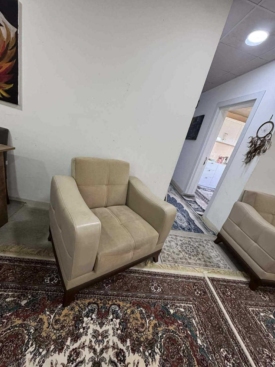 قەنەفە حەوت نەفەریە نیلیەکە پاکو خاوێن بەس دانراوە بەکارنەهاتوە لۆکە بێ عەیبە بۆفرۆشتن قەنەفەکەی تریش 10نەفەرییەری تورکیە ئەکرێت بە سیسەم  لەسلێمانی بۆ زانیاری زیاتر مسج یان کۆمێنت بکەن


**إذا كنت صاحب هذا الإعلان وتريد حذفه لأي سبب، رجاءا أرسل رسالة إلى الدعم الفني**