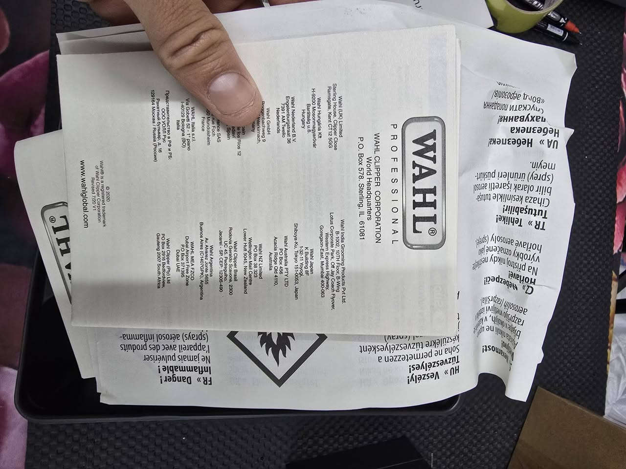 سلام عليكم مكينه WAHL أمريكي ثكيله كلش شرط الفحص ولشغل مكينه خرسه ناعمه كلش لوك امريكي كامل ملحقات مزاد أعلى سعر أبيع او بالعافيه عليك ياخذه توصيل جميع المحافظات


**إذا كنت صاحب هذا الإعلان وتريد حذفه لأي سبب، رجاءا أرسل رسالة إلى الدعم الفني**