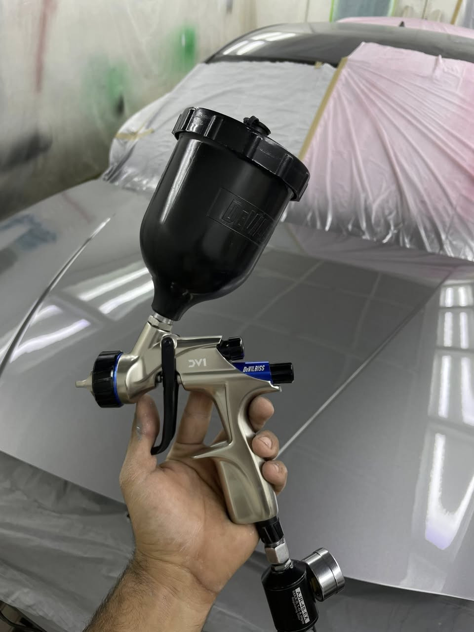 ياالله
سلام عليكم شباب طبعاً 
أشكر اخوية رضا الخالصي
على هاذة الكلير انصح جميع الصباغين 
يستخدموو شغلة كلش حلووو
ومن الله التوفيق 🤍

***********📞🇮🇶
