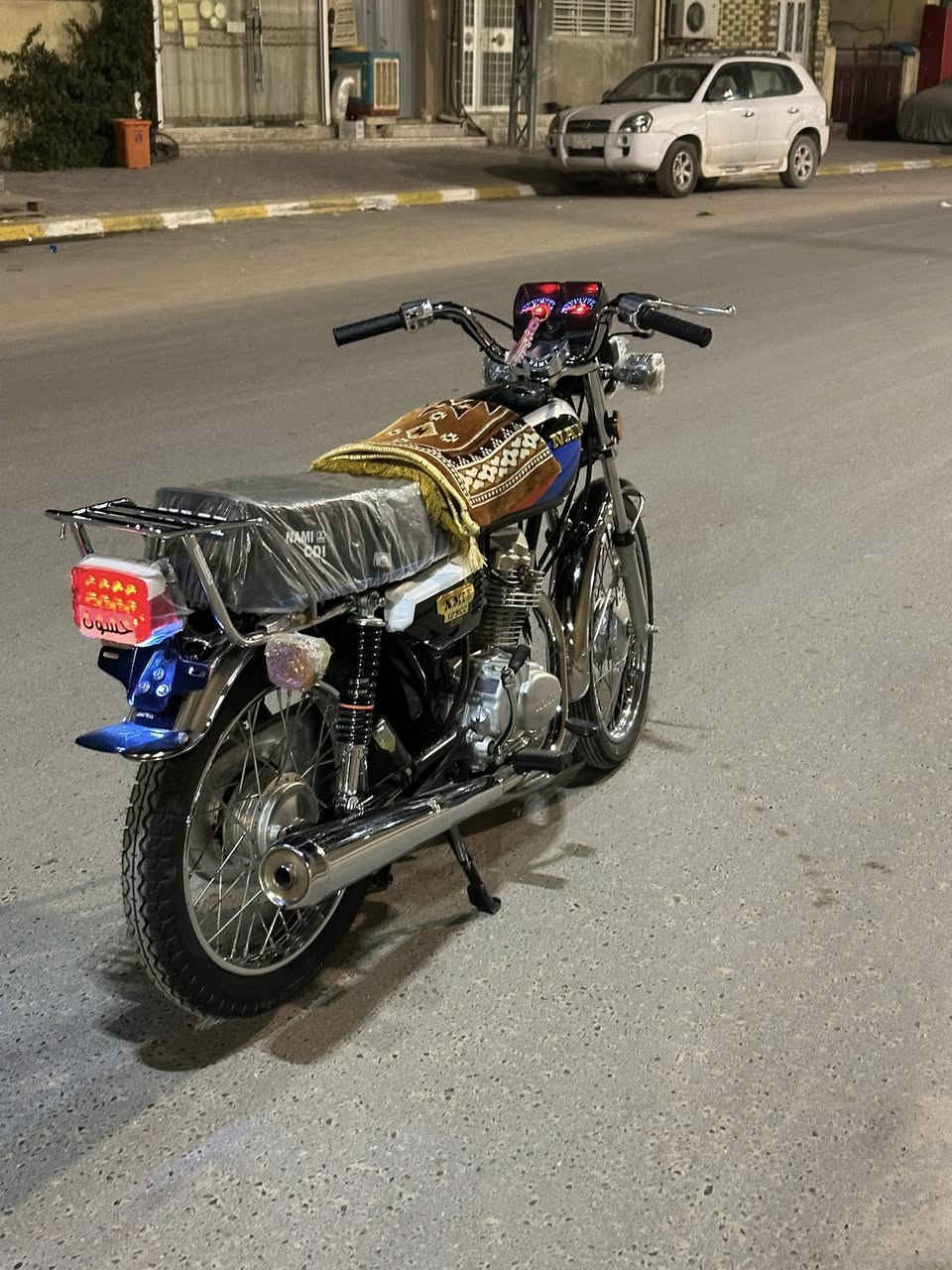 السلام عليكم شباب نامه شلامجه موديل21 الدراجه بلاديه مطابق شاصي ومكينه مكينه مفتوتحه بطله دراجه شلعه ومعدل فول ✈️مكاني نجف  شراي يجي خاص او تتصل ***********
