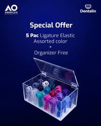 لـ مُحترفي تقويم الأسنان Ligiture Elastic   الغنية عن التعريف من شركة ...